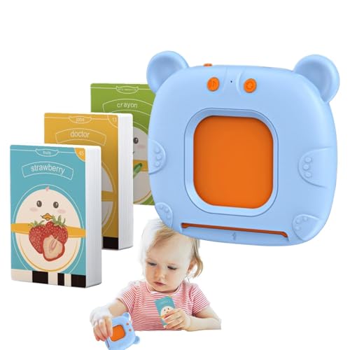 Talking Flash Cards Educational Toys, Educational Talking Learning Toy, Fun Vivid Flashcard Reader for Kids, Talking Flash Cards Educational Toys, Interactive Learning for Kids von zwxqe