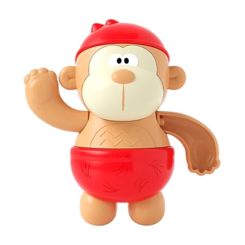 zwxqe Bath Toys for Babies Over 18 Months, Baby Wash Items, Swimming Monkey Bath-time Item, Safe Water Monkey for Kids, Bath Toys for Babies, 11.6x7x12cm von zwxqe