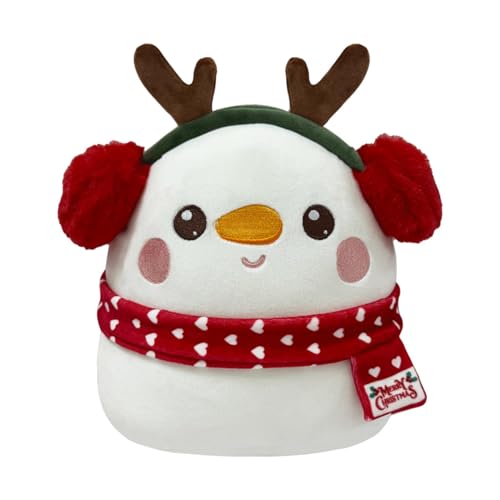 zwxqe Christmas Plushies, 9.84 Inches Christmas Stuffed Toys Christmas Doll, Santa Claus Stuffed Plush Toy, Plush Throw Pillows for Living Room, Holiday Stuffed Companion Toys von zwxqe