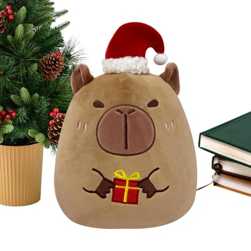 zwxqe Christmas Plushies, 9.84 Inches Christmas Stuffed Toys Christmas Doll, Santa Claus Stuffed Plush Toy, Plush Throw Pillows for Living Room, Holiday Stuffed Companion Toys von zwxqe