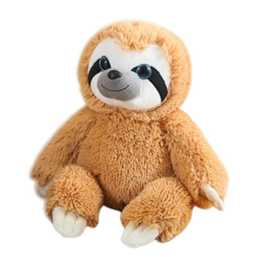 zwxqe Christmas Sloth Doll Gift, Cute Sloth Stuffed Animal for Kids, Sloth Plush Animal for Children, Soft Sloth Toy for, Cuddly Stuffed Animal for Kids, Small Sloth Plush Toy von zwxqe