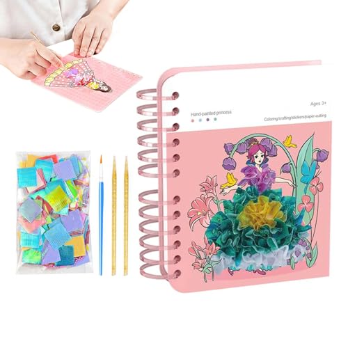 zwxqe Craft Kit - 9,84 Zoll Prinzessin Dress -up -Aktivität mit Aufklebern und Farbe für Kinder, DIY - für Vorschule, Kindergarten, Reisen und Urlaubsspaß, Veranstaltungen, Versammlung zwxqe Craft Kit - 9,84 Zoll Prinzessin Dress -up -Aktivität mit Aufklebern und Farbe für Kinder, DIY - für Vorschule, Kindergarten, Reisen und Urlaubsspaß, Veranstaltungen, Versammlung von zwxqe