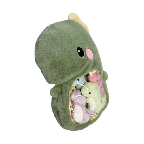 zwxqe Dinosaur Plush Toys, Cute Stuffed Animal Toy, Soft Huggable Doll Cushion, Ultra Fabric with Adorable Design, Perfect for Nursery Decor, Sofa, Bed, Couch, Car, Desk, Chair, Green zwxqe Dinosaur Plush Toys, Cute Stuffed Animal Toy, Soft Huggable Doll Cushion, Ultra Fabric with Adorable Design, Perfect for Nursery Decor, Sofa, Bed, Couch, Car, Desk, Chair, Green von zwxqe