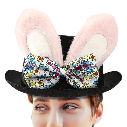 zwxqe Easter Bunny Hat, Cute Costume Rabbit Hat with Ears, Exquisite Easter Cosplay Props, About 80g Festive Women, Men, Perfect for Halloween and Photography von zwxqe