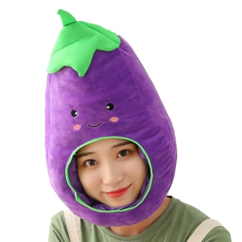 zwxqe Eggplant Costume, Fruit Costumes Adults, Plush Headgear Accessories, Sturdy Cosplay Party Hat, Funny Halloween Dress-Up Outfit for Easter Anime Comic-Con Christmas Events zwxqe Eggplant Costume, Fruit Costumes Adults, Plush Headgear Accessories, Sturdy Cosplay Party Hat, Funny Halloween Dress-Up Outfit for Easter Anime Comic-Con Christmas Events von zwxqe