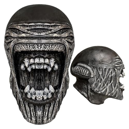 zwxqe Gruselige Halloween-Maskerade – Horror-Maskerade, Cosplay-Party-Kostüm, erschreckendes Cosplay-Zubehör, Party-Verkleidungsrequisiten für Auftritte, Rollenspiele, Feiertage, Veranstaltungen zwxqe Gruselige Halloween-Maskerade – Horror-Maskerade, Cosplay-Party-Kostüm, erschreckendes Cosplay-Zubehör, Party-Verkleidungsrequisiten für Auftritte, Rollenspiele, Feiertage, Veranstaltungen von zwxqe