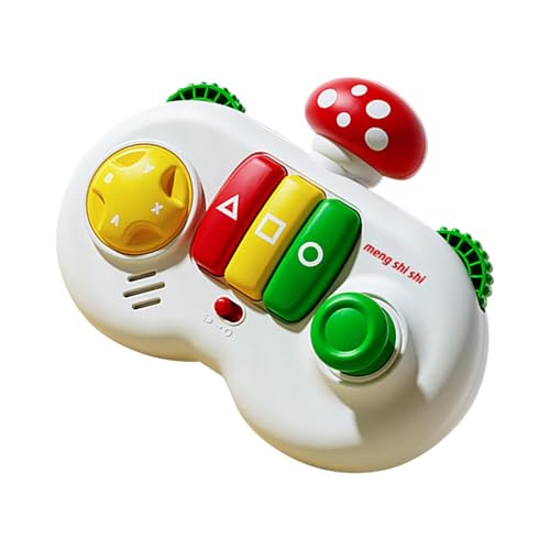 zwxqe Mushroom Busy Games Console, Kids Busy Game Board, Mushroom Sensory Board Toy, Interactive Educational Travel Activity Toy for Fine Motor Skills, Portable Learning Toys von zwxqe