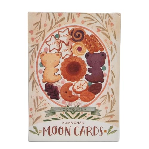 zwxqe Oracle Karten für Anfänger, kreatives mystisches Desktop-Zubehör, Zubehör, tragbare Oracle-Kartenliebhaber, Anfänger-Tarot-Deck für spirituelle Einblicke, 10,4 x 7,3 cm von zwxqe