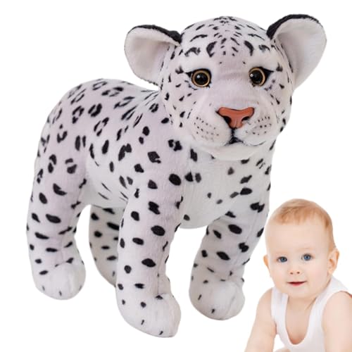 zwxqe Tiger Stofftier Niedlich Plüsch Tiger Spielzeug Weiche Plüsch Tiger Stofftier Zoo Wurfkissen Tier Wild Tiger Stoffpuppe Plüsch Tiger Puppe Für Schlafzimmer Tier Stofftier Tiger Spielzeug von zwxqe